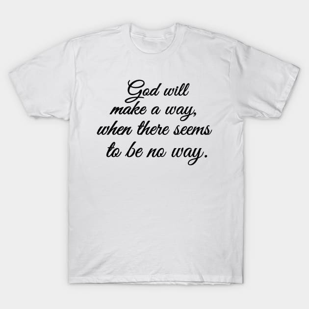 god will T-Shirt by FromBerlinGift